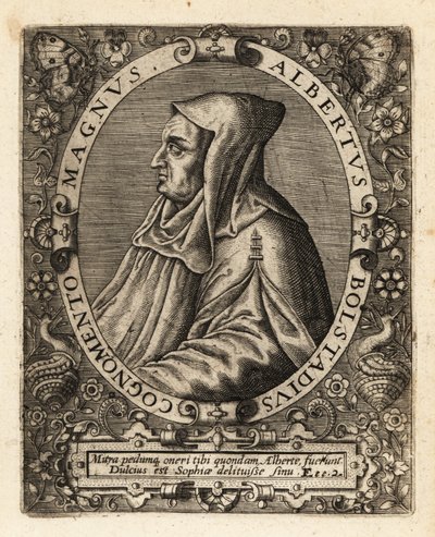 Albertus Magnus, Duitse katholieke bisschop. door Theodore de Bry