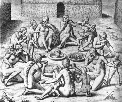 Antropofage Maaltijden: Kannibalen van Zuid-Amerika - in 
