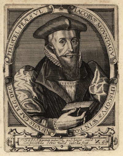 James Montague door Theodore de Bry