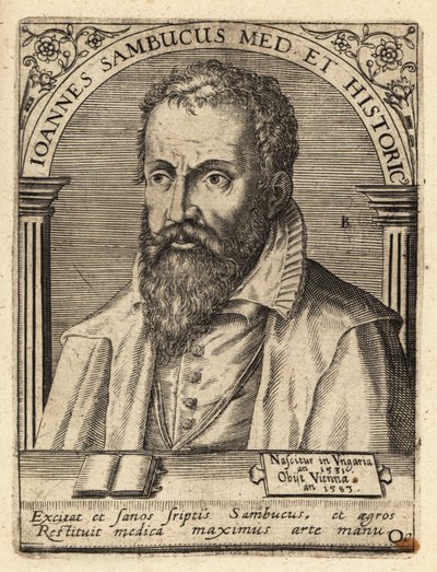 Janos Zsamboky door Theodore de Bry