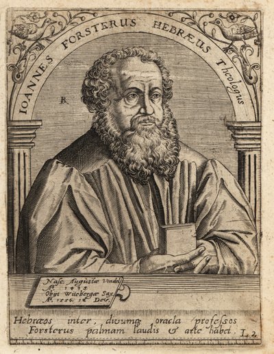 Johann Forster door Theodore de Bry