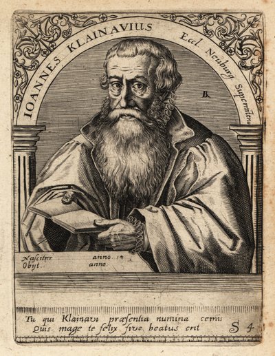Johannes Klainau door Theodore de Bry