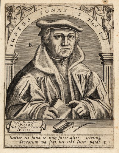 Justus Jonas de Oudere door Theodore de Bry