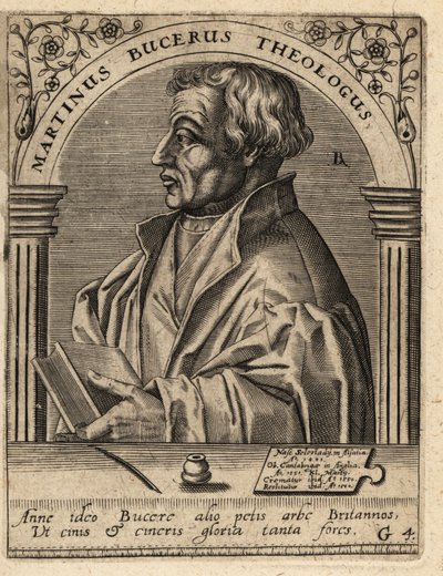 Martin Bucer door Theodore de Bry
