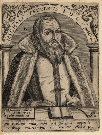 Michael Teuber door Theodore de Bry