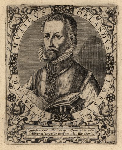 Orlande de Lassus door Theodore de Bry