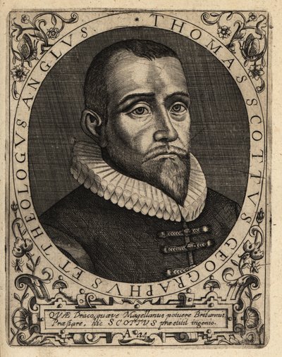 Thomas Scott door Theodore de Bry