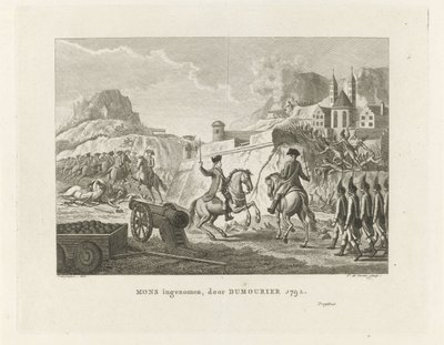 Inname van Mons, 1792 door Theodorus de Roode
