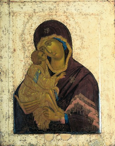 Onze-Lieve-Vrouw van de Don door Theophanes the Greek