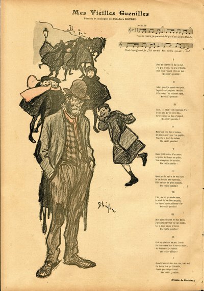 Gil Blas door Théophile Alexandre Steinlen