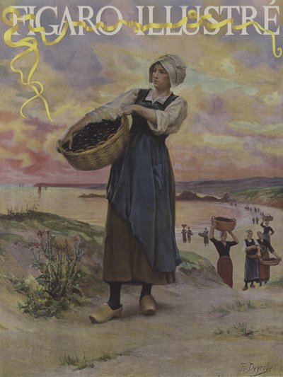 Omslag van Le Figaro Illustre, september 1891 door Theophile Louis Deyrolle