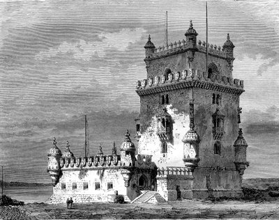 Toren van Belém, Lissabon, Portugal door Therond