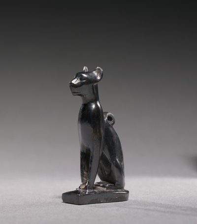 Amulet van Bastet, ca. 1069-715 v.Chr. door Third Intermediate Period Egyptian