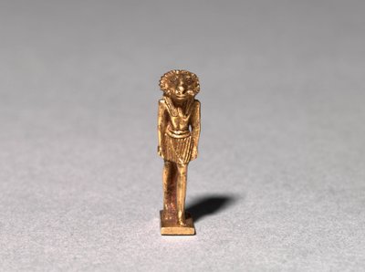 Amulet van een ramshoofdige godheid, 22e Dynastie of later, ca. 945-715 v.Chr. door Third Intermediate Period Egyptian