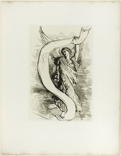 Frontispice, uit Othello door Théodore Chassériau