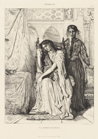 Othello Suite, Nr. 9 door Théodore Chassériau