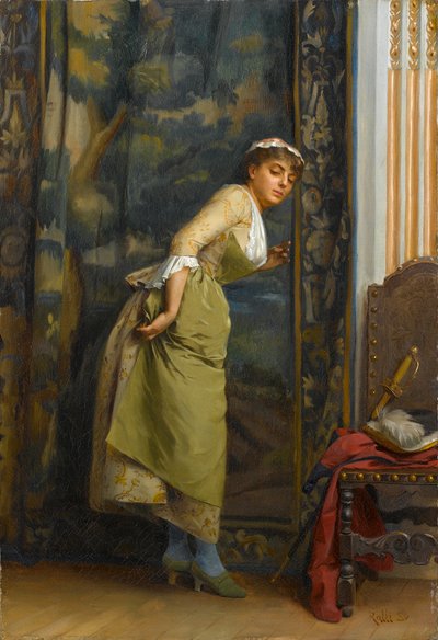 Afluisteren door Théodore Ralli