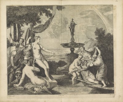 Diana ontdekt de zwangerschap van Callisto door Théodorus van Kessel