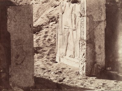 Graf van Ptahmose, Saqqara Memphis door Théodule Devéria