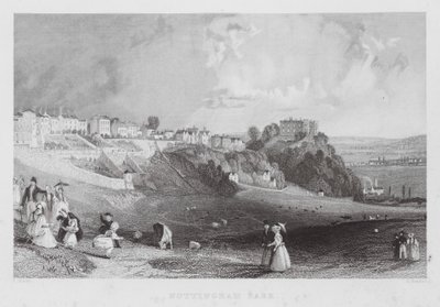 Nottingham Park (gravure) door Thomas (after) Allom