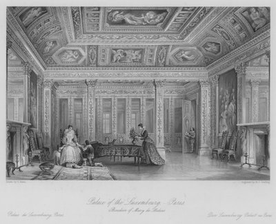 Paleis van het Luxemburg, Parijs, Boudoir van Maria de