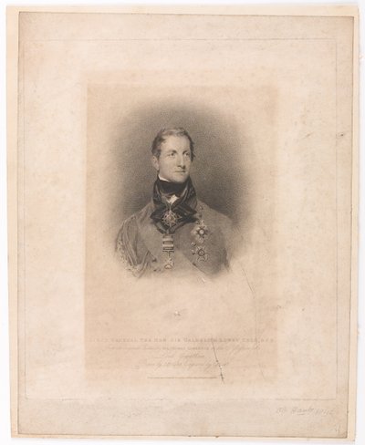 Luitenant-generaal The Hon Sir Galbraith Lowry Cole GCB door Thomas (after) Lawrence