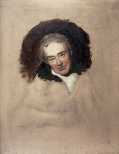 Portret van William Wilberforce (1759-1833) door George Richmond (1809-96) door Thomas (after) Lawrence