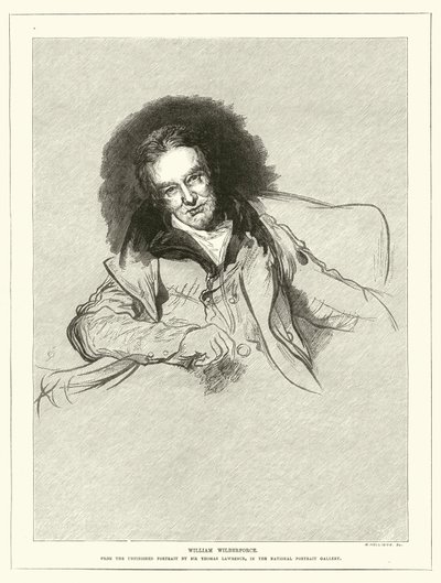 William Wilberforce (gravure) door Thomas (after) Lawrence