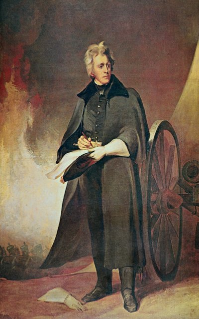 Generaal Andrew Jackson door Thomas (after) Sully