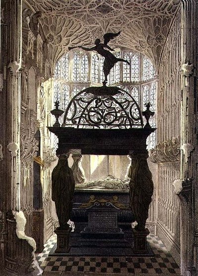 Het Graf van Lewis Stuart, Hertog van Richmond in de Kapel van Henry de Zevende, plaat 36 uit 