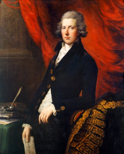 William Pitt de Jongere, c.1788 door Thomas (attr. to) Gainsborough