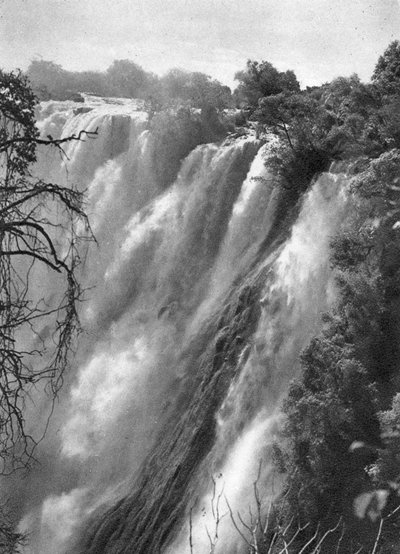 Oostelijke cataract, Victoria Falls, Livingstone naar Broken Hill, Noord-Rhodesië, 1925-1927 door Thomas A. Glover