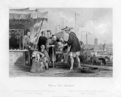 Chinese kattenhandelaren door Thomas Abel Prior