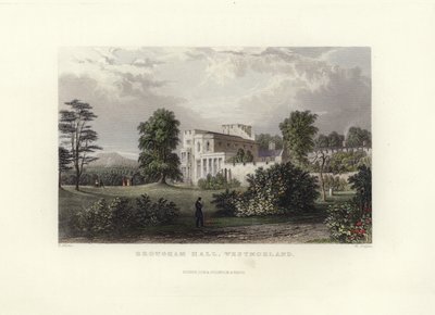 Brougham Hall door Thomas Allom