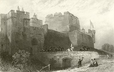 Kasteel van Carlisle, Cumberland door Thomas Allom