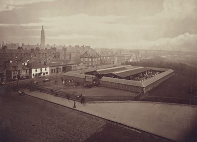 Kledingmarkt, voet van Saltmarket. door Thomas Annan