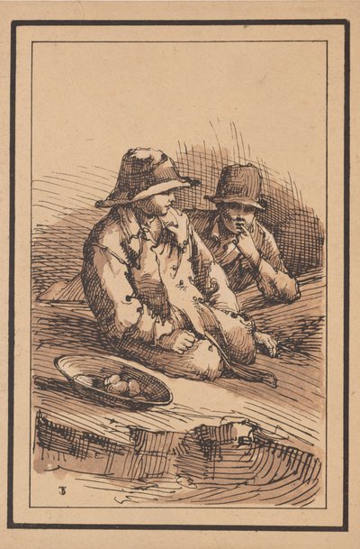 Rustieke figuren: Twee jongens, 1801 door Thomas Barker