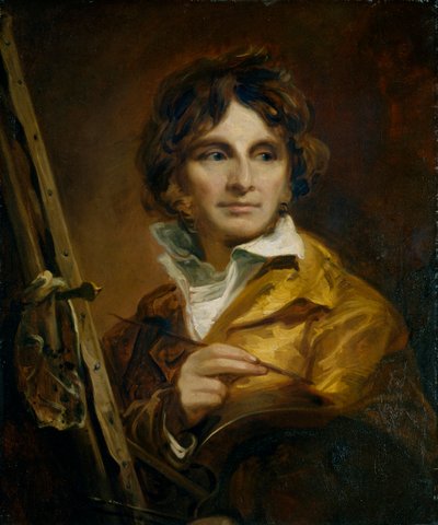 Zelfportret door Thomas Barker