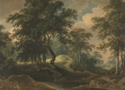 Boslandschap door Thomas Barker
