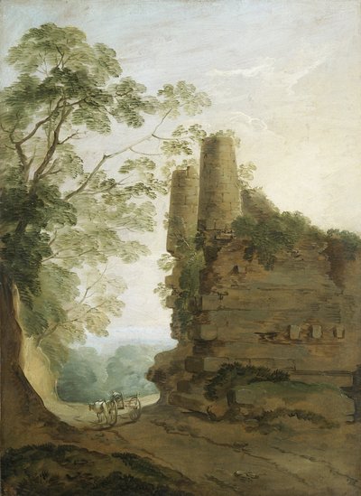 Het graf van de Horatii en Curiatii door Thomas Barker of Bath