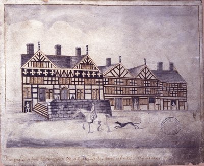 Hanging Ditch, Manchester, 1819 door Thomas Barritt