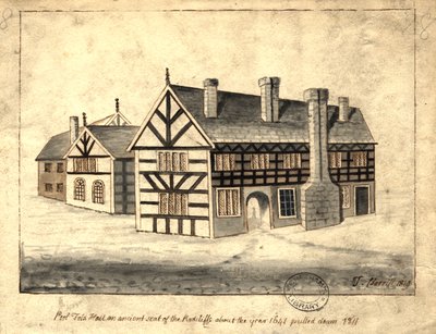 Pool Fold Hall, Manchester, 1819 door Thomas Barritt