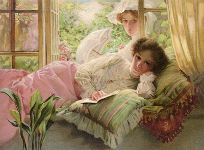 Moeders rusttijd door Thomas Benjamin Kennington