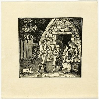 Boekillustratie door Thomas Bewick