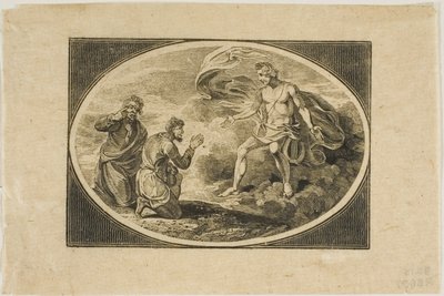 Fabel: De Afgunstige Man en de Hebzuchtige door Thomas Bewick