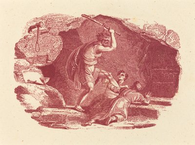 Moordscène door Thomas Bewick