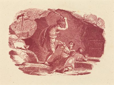Mordszene door Thomas Bewick