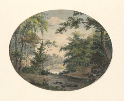 Boslandschap door Thomas Birch