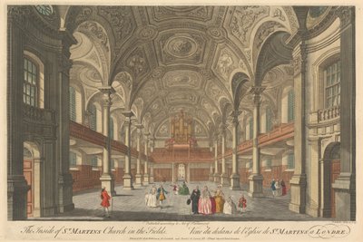De Binnenkant van de St. Martin