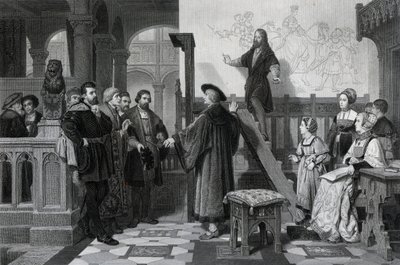 De keizer Maximiliaan en Albrecht Durer door Thomas Brown